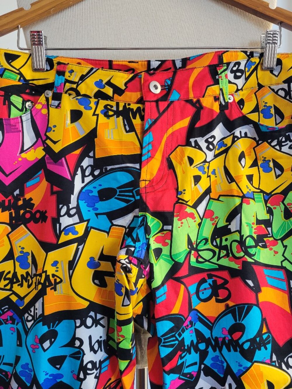 LOUDMOUTH "Graffiti" Golf Capri Pants Women (Size: S)